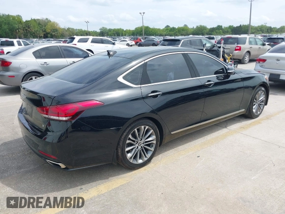 2016 Hyundai Genesis 3.8L z VIN KMHGN4JE6GU106694, wystawiony jako IAAI lot #41865148 z przebiegiem 161 659 mil mil oraz . Historia ofert i sprzedaży dostępna na DreamBid. Obrazek 4.