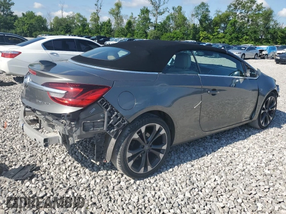 2017 Buick Cascada Premium with VIN W04WH3N59HG013125, listed as a Copart auction lot 60331025 with 81,117 mi miles and Salvage title. Bid and sale history available at DreamBid. Image 3.