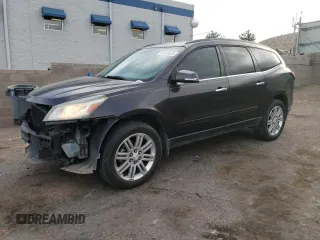 2013 Chevrolet Traverse LT with VIN 1GNKVGKDXDJ191792, listed as a Copart auction lot 51613675 with 98,559 mi miles and Salvage Title. Bid and sale history available at DreamBid. Image 1.