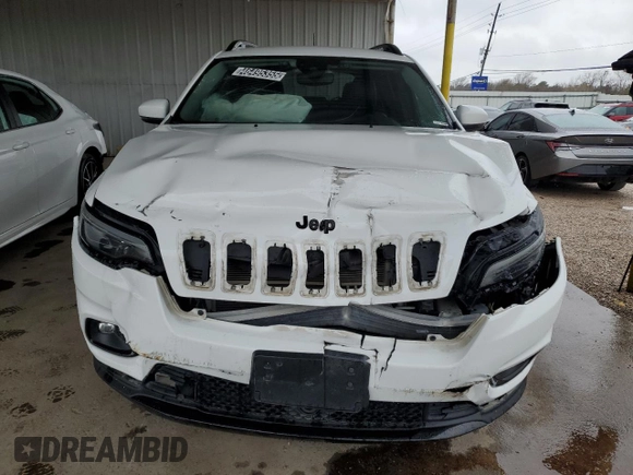 2021 Jeep Cherokee Altitude with VIN 1C4PJLLBXMD189510, listed as a Copart auction lot 46495355 with 105,293 mi miles and Salvage Title. Bid and sale history available at carsss.com. Image 5.