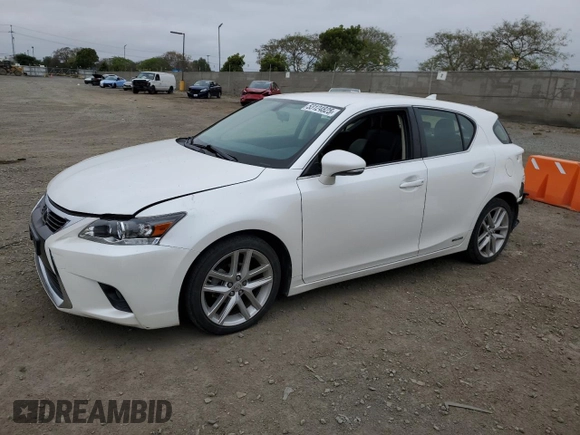 2016 Lexus CT 200h z VIN JTHKD5BHXG2257371, wystawiony jako Copart lot #53124825 z przebiegiem 91 996 mil mil oraz Szkoda całkowita • Salvage title. Historia ofert i sprzedaży dostępna na DreamBid. Obrazek 1.