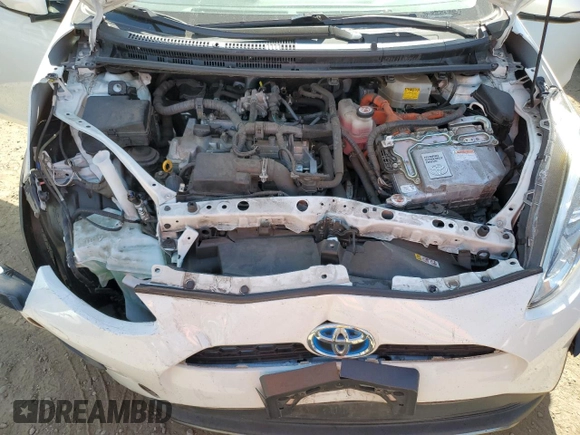 2018 Toyota Prius One with VIN JTDKDTB36J1604525, listed as a Copart auction lot 63838575 with 59,212 mi miles and Salvage title. Bid and sale history available at DreamBid. Image 11.