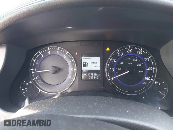 2017 Infiniti QX50 z VIN JN1BJ0RR0HM404916, wystawiony jako IAAI lot #42096621 z przebiegiem 117 816 mil mil oraz . Historia ofert i sprzedaży dostępna na DreamBid. Obrazek 7.