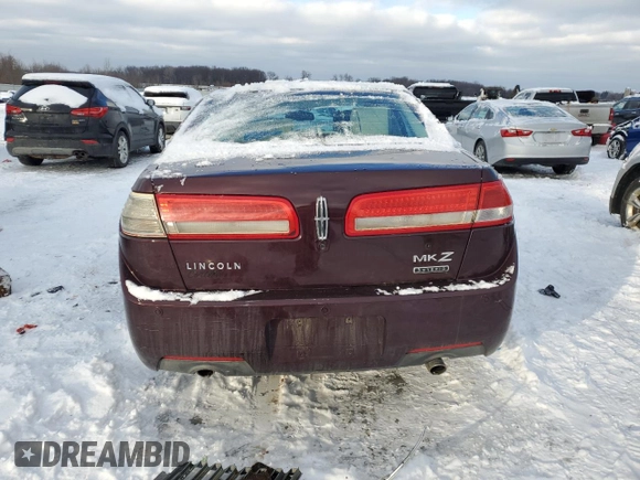 2011 Lincoln MKZ Hybrid with VIN 3LNDL2L37BR769555, listed as a Copart auction lot 88304635 with 0 mi miles and Salvage Title. Bid and sale history available at carsss.com. Image 6.