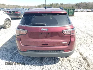 2022 Jeep Compass Latitude with VIN 3C4NJCBB2NT119391, listed as a Copart auction lot 46144465 with 82,636 mi miles and Salvage Title. Bid and sale history available at carsss.com. Image 6.