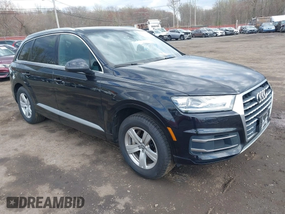 2019 Audi Q7 Premium with VIN WA1AHAF74KD034469, listed as a IAAI auction lot 42037259 with 92,404 mi miles and . Bid and sale history available at DreamBid. Image 1.