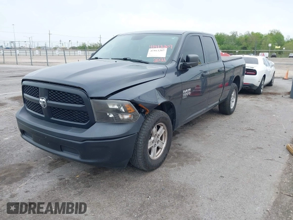 2021 Ram 1500 Tradesman with VIN 1C6RR6FG1MS584995, listed as a IAAI auction lot 41913207 with 117,217 mi miles and . Bid and sale history available at DreamBid. Image 17.