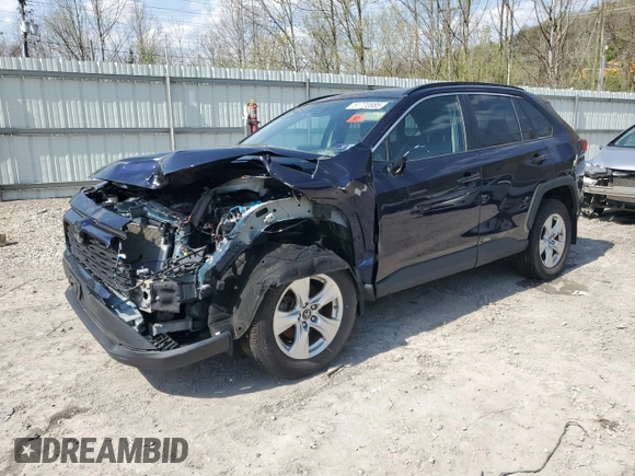 2019 Toyota RAV4 XLE with VIN 2T3P1RFV5KW059014, listed as a Copart auction lot 51770985 with 110,347 mi miles and Salvage Title. Bid and sale history available at carsss.com. Image 1.
