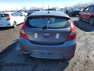 2014 Hyundai Accent GS with VIN KMHCT5AE3EU169436, listed as a Copart auction lot 45377195 with 177,435 mi miles and Salvage Title. Bid and sale history available at carsss.com. Image 6.