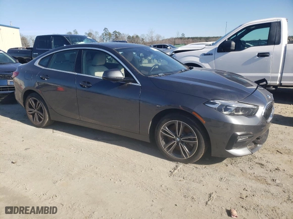 2021 BMW 2 Series 228i xDrive with VIN WBA73AK07M7H57869, listed as a Copart auction lot 44113915 with 0 mi miles and Clean Title. Bid and sale history available at carsss.com. Image 4.