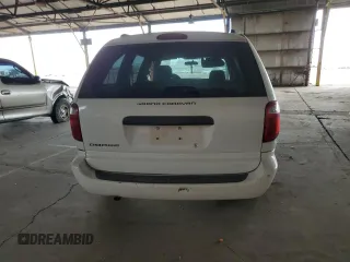 2006 Dodge Grand Caravan SE with VIN 1D4GP24R76B666609, listed as a Copart auction lot 47386405 with 188,242 mi miles and Salvage Title. Bid and sale history available at DreamBid. Image 6.