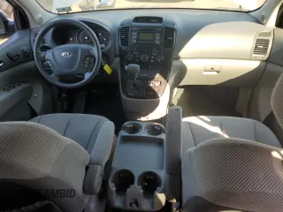2011 Kia Sedona EX with VIN KNDMH4C75B6400923, listed as a Copart auction lot 75855444 with 76,205 mi miles and Salvage Title. Bid and sale history available at carsss.com. Image 8.