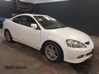2006 Acura RSX with VIN JH4DC54866S001316, listed as a IAAI auction lot 41702462 with 202,928 mi miles. Bid and sale history available at carsss.com. Image 1.