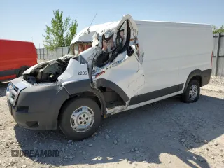 2017 Ram ProMaster Cargo z VIN 3C6TRVAG4HE528839, wystawiony jako Copart lot #45888465 z przebiegiem Nie podano mil oraz Szkoda całkowita • Salvage title. Historia ofert i sprzedaży dostępna na DreamBid. Obrazek 1.