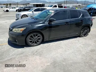 2013 Lexus CT 200h with VIN JTHKD5BH4D2155818, listed as a Copart auction lot 54844975 with 298,064 mi miles and Salvage title. Bid and sale history available at DreamBid. Image 14.