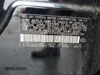 2014 Lexus IS 350 with VIN JTHBE1D27E5002011, listed as a Copart auction lot 55762765 with 105,063 mi miles and Clean title. Bid and sale history available at DreamBid. Image 12.