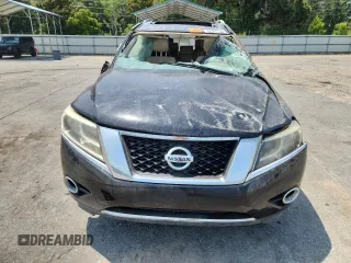 2014 Nissan Pathfinder Platinum with VIN 5N1AR2MN6EC626276, listed as a Copart auction lot 62007155 with Not provided miles and Salvage title. Bid and sale history available at DreamBid. Image 5.