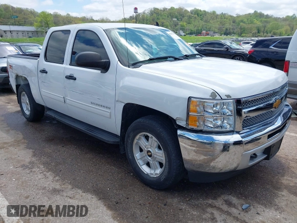 2013 Chevrolet Silverado 1500 LT with VIN 3GCPKSE70DG185517, listed as a IAAI auction lot 42062395 with 173,083 mi miles and . Bid and sale history available at DreamBid. Image 1.