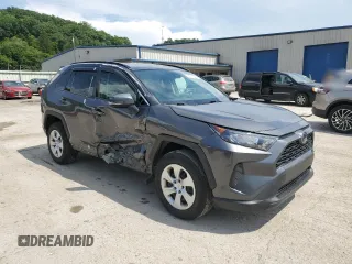 2019 Toyota RAV4 LE with VIN 2T3G1RFV8KW004640, listed as a Copart auction lot 63037085 with 83,961 mi miles and Salvage title. Bid and sale history available at DreamBid. Image 4.