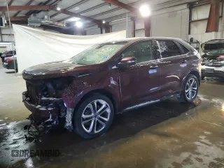 2017 Ford Edge Sport with VIN 2FMPK4AP6HBC20891, listed as a Copart auction lot 41722625 with 0 mi miles and Salvage Title. Bid and sale history available at carsss.com. Image 1.