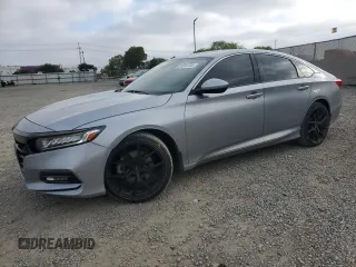 2020 Honda Accord Sport with VIN 1HGCV1F31LA018061, listed as a Copart auction lot 57241735 with 59,223 mi miles and Salvage title. Bid and sale history available at DreamBid. Image 1.