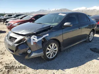 2010 Toyota Corolla with VIN 1NXBU4EE5AZ195530, listed as a Copart auction lot 50658315 with 126,876 mi miles and Salvage Title. Bid and sale history available at carsss.com. Image 1.