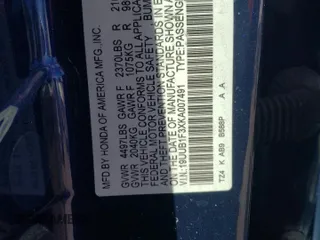 2019 Acura TLX with VIN 19UUB1F3XKA007491, listed as a Copart auction lot 46904075 with 0 mi miles and Salvage Title. Bid and sale history available at carsss.com. Image 12.