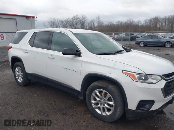 2020 Chevrolet Traverse LS with VIN 1GNEVFKW6LJ170509, listed as a IAAI auction lot 41880533 with 117,850 mi miles. Bid and sale history available at carsss.com. Image 6.
