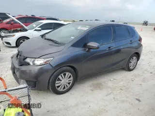 2016 Honda Fit LX with VIN JHMGK5H58GX040574, listed as a Copart auction lot 48634155 with 61,020 mi miles and Salvage Title. Bid and sale history available at carsss.com. Image 1.
