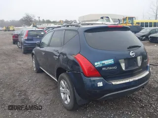 2007 Nissan Murano S with VIN JN8AZ08W47W654840, listed as a IAAI auction lot 41925091 with Not Provided miles and . Bid and sale history available at carsss.com. Image 3.
