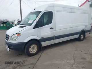 2011 Mercedes-Benz Sprinter Cargo with VIN WD3PE8CB4B5565573, listed as a IAAI auction lot 41821984 with 306,841 mi miles. Bid and sale history available at carsss.com. Image 17.