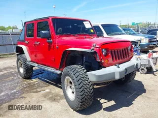 2008 Jeep Wrangler Unlimited X with VIN 1J4GA39198L652015, listed as a IAAI auction lot 42062691 with 127,804 mi miles and . Bid and sale history available at DreamBid. Image 1.