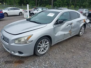 2014 Nissan Maxima SV with VIN 1N4AA5AP2EC435169, listed as a IAAI auction lot 42308457 with 177,601 mi miles and . Bid and sale history available at DreamBid. Image 2.