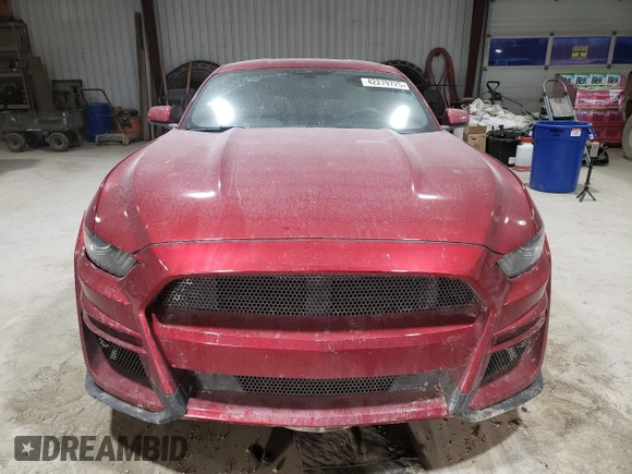 2017 Ford Mustang EcoBoost with VIN 1FA6P8THXH5320467, listed as a Copart auction lot 42279725 with 97,386 mi miles and Salvage Title. Bid and sale history available at DreamBid. Image 5.