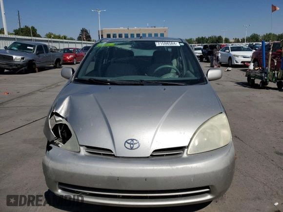 2003 Toyota Prius with VIN JT2BK18U430082733, listed as a Copart auction lot 71598584 with 141,599 mi miles and Salvage Title. Bid and sale history available at carsss.com. Image 5.
