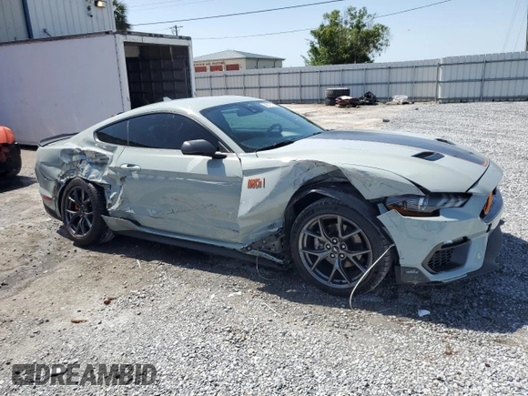 2021 Ford Mustang Mach 1 z VIN 1FA6P8R07M5555808, wystawiony jako Copart lot #56512115 z przebiegiem 19 974 mil mil oraz Szkoda całkowita • Salvage title. Historia ofert i sprzedaży dostępna na DreamBid. Obrazek 4.
