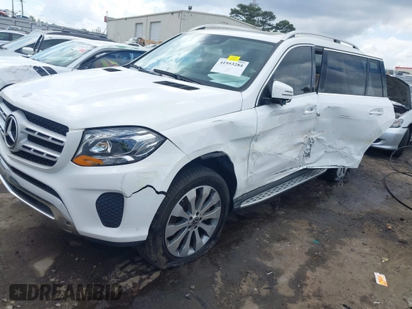 2017 Mercedes-Benz GLS 450 z VIN 4JGDF6EE8HA946436, wystawiony jako IAAI lot #41953284 z przebiegiem 82 528 mil mil oraz . Historia ofert i sprzedaży dostępna na DreamBid. Obrazek 2.