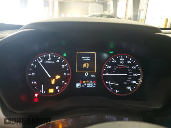 2024 Subaru Impreza RS with VIN JF1GUHHC4R8290117, listed as a Copart auction lot 78434094 with 6,260 mi miles and Salvage Title. Bid and sale history available at carsss.com. Image 9.