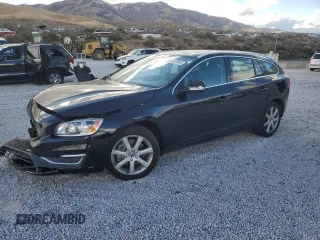 2017 Volvo V60 Premier with VIN YV140MSK5H1359478, listed as a Copart auction lot 80969364 with 0 mi miles and Salvage Title. Bid and sale history available at carsss.com. Image 1.