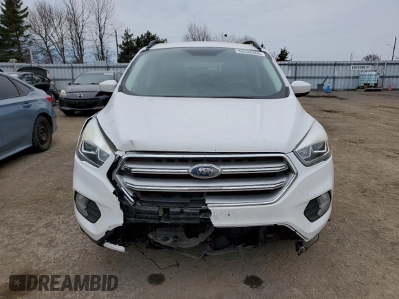 2017 Ford Escape SE with VIN 1FMCU0GD6HUA34874, listed as a Copart auction lot 53534365 with 138,824 mi miles and Salvage Title. Bid and sale history available at carsss.com. Image 5.