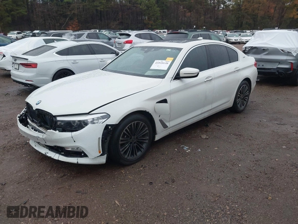 2018 BMW 5 Series 530e with VIN WBAJA9C52JB253501, listed as a IAAI auction lot 41010120 with 93,059 mi miles and . Bid and sale history available at DreamBid. Image 17.