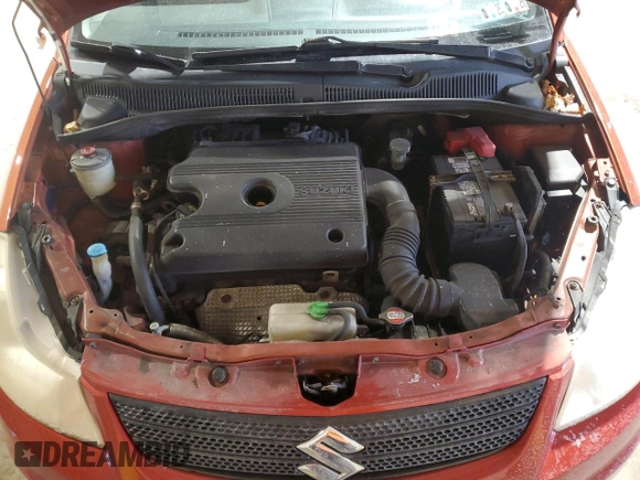 2009 Suzuki SX4 Touring AWD with VIN JS2YB417895100773, listed as a Copart auction lot 46657065 with 120,793 mi miles and Salvage Title. Bid and sale history available at carsss.com. Image 12.