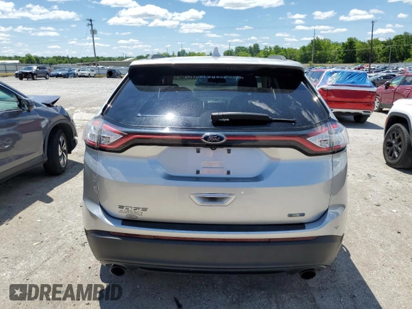 2018 Ford Edge SE with VIN 2FMPK4G93JBC15422, listed as a Copart auction lot 58039145 with 115,999 mi miles and Salvage title. Bid and sale history available at DreamBid. Image 6.