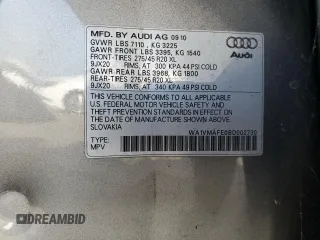 2011 Audi Q7 3.0L TDI Prestige with VIN WA1VMAFE0BD002730, listed as a Copart auction lot 53612624 with 143,099 mi miles and Salvage Title. Bid and sale history available at carsss.com. Image 15.