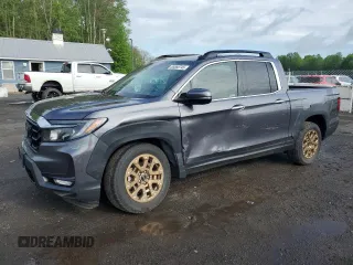 2022 Honda Ridgeline RTL-E with VIN 5FPYK3F79NB013946, listed as a Copart auction lot 55568745 with 21,541 mi miles and Salvage title. Bid and sale history available at DreamBid. Image 1.