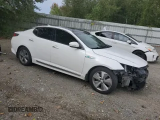 2016 Kia Optima Hybrid EX with VIN KNAGN4AD3G5093163, listed as a Copart auction lot 66042574 with 51,138 mi miles and Salvage Title. Bid and sale history available at carsss.com. Image 4.