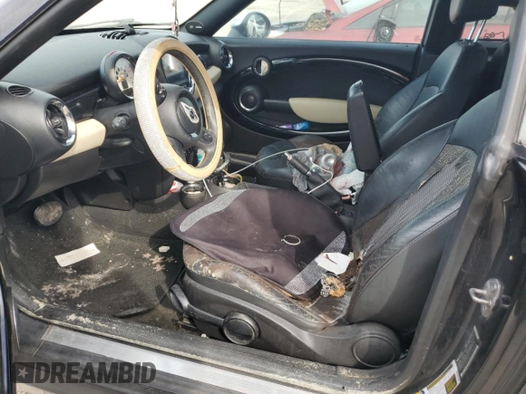 2012 MINI Cooper Coupe with VIN WMWSX1C53CT163646, listed as a Copart auction lot 74627484 with 0 mi miles and Salvage Title. Bid and sale history available at carsss.com. Image 7.