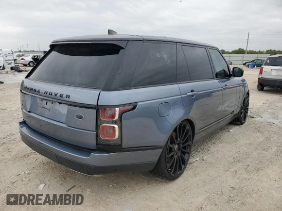 2018 Land Rover Range Rover z VIN SALGS5RE8JA507544, wystawiony jako Copart lot #48494155 z przebiegiem 96 628 mil mil oraz Czysty tytuł • Clean title. Historia ofert i sprzedaży dostępna na DreamBid. Obrazek 3.