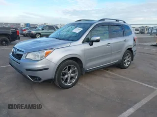 2016 Subaru Forester 2.5i Touring with VIN JF2SJAXC7GH455601, listed as a IAAI auction lot 41876613 with 133,976 mi miles. Bid and sale history available at carsss.com. Image 18.