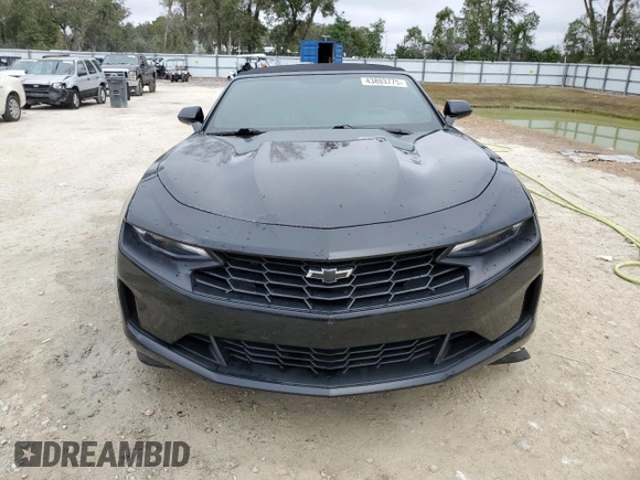 2019 Chevrolet Camaro 1LT with VIN 1G1FB3DS1K0128647, listed as a Copart auction lot 43803775 with 96,977 mi miles and Non Repairable. Bid and sale history available at carsss.com. Image 5.